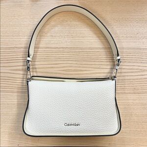 Calvin Klein Cream Shoulder Bag